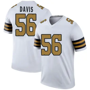 New Orleans Saints Demario Davis Black Vapor Untouchable Limited